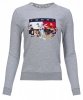 Tommy Jeans bluza damska szara z motywem Looney Tunes 
